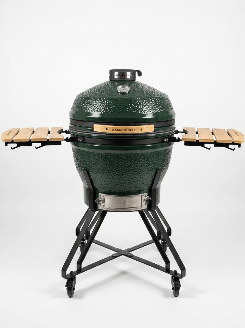 Керамический гриль KamadoBull Classic XXL 61 см / 24″ зеленый